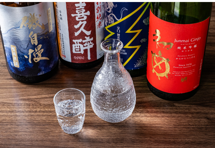 日本酒 (冷)　グラス