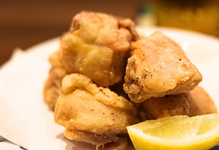 若鶏の塩から揚げ